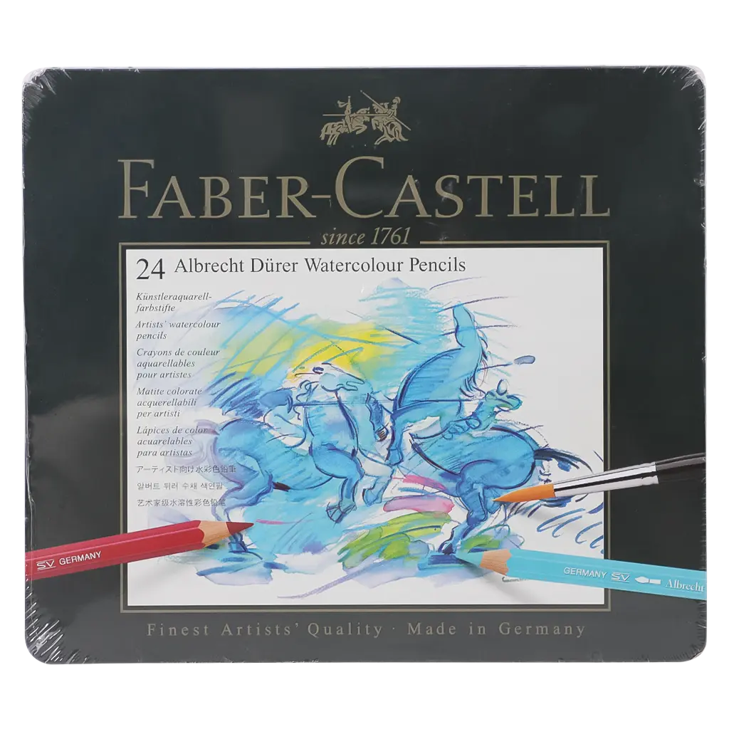 Faber Castell Watercolour pencil set of 24 - view 2