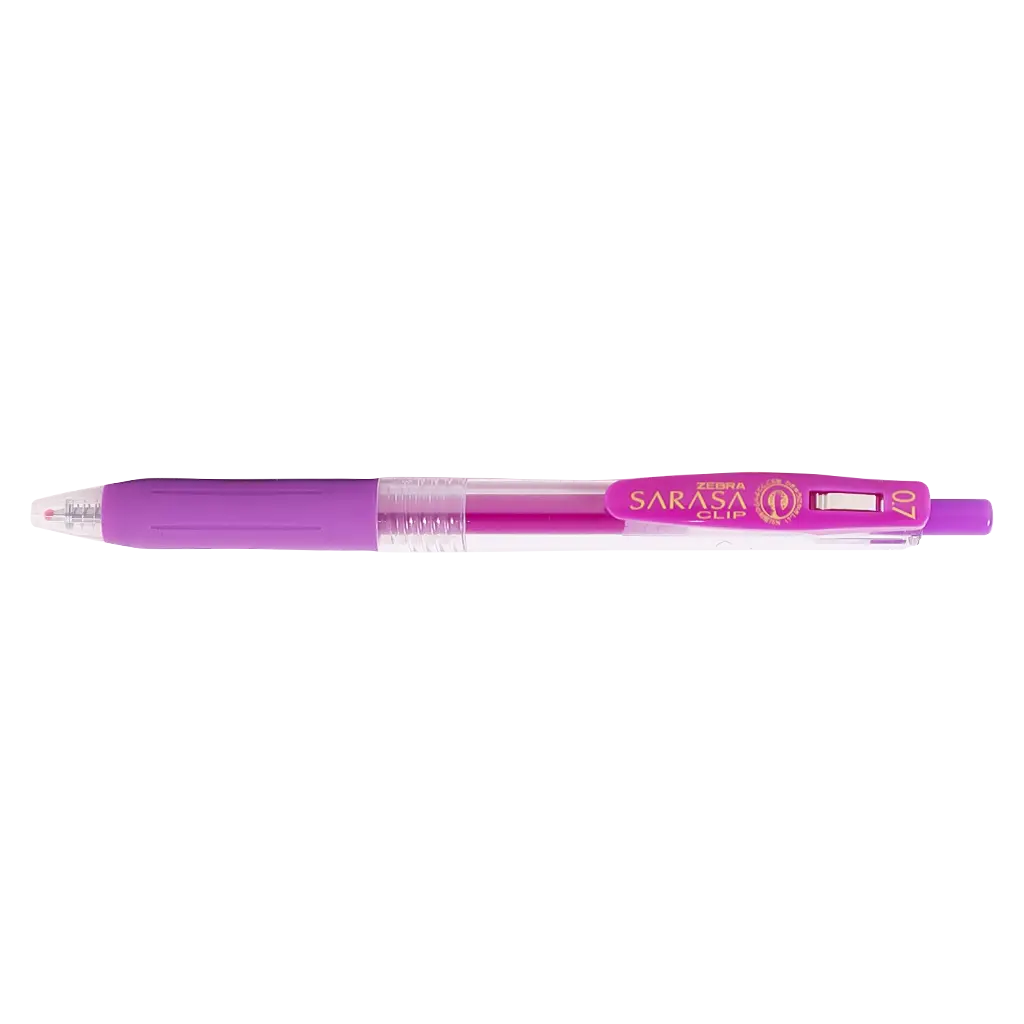 Zebra Pen 0.7 mm Purple color  - view 2