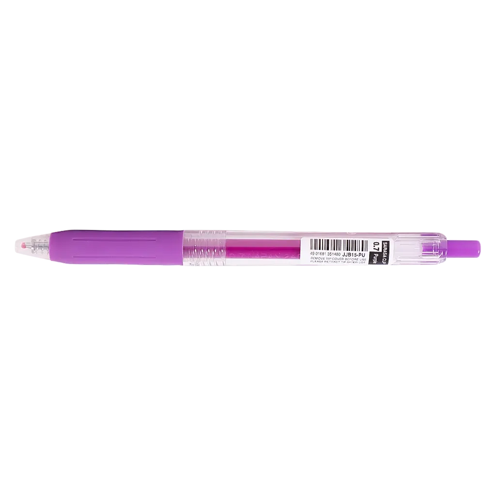 Zebra Pen 0.7 mm Purple color  - view 3