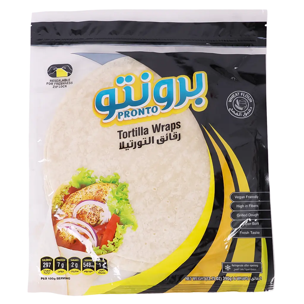 Pronto Tortilla Wrap White 390 gm - view 1