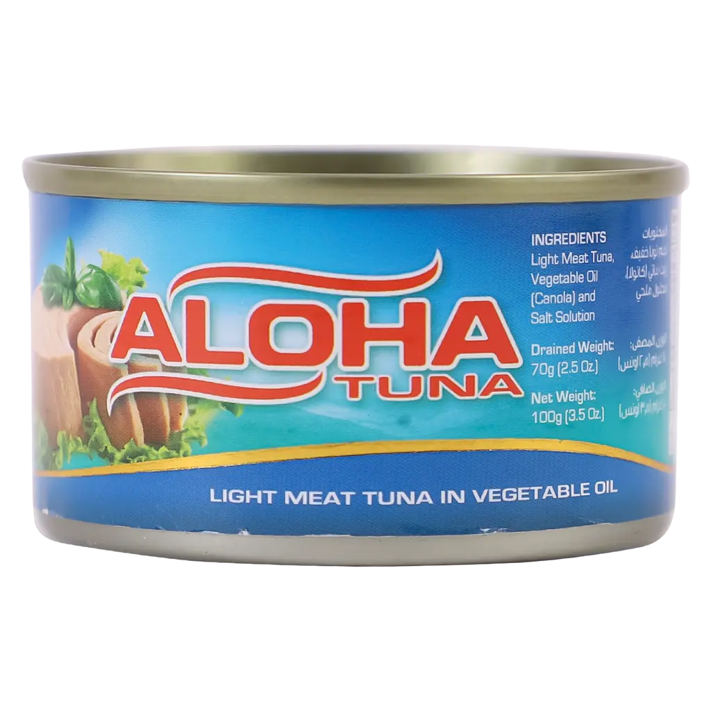 Aloha Light Meat Tuna In Oil 100 gm - view 2