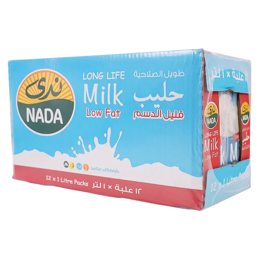 Nada Low Fat Milk 12 pcs 1 L - view 2