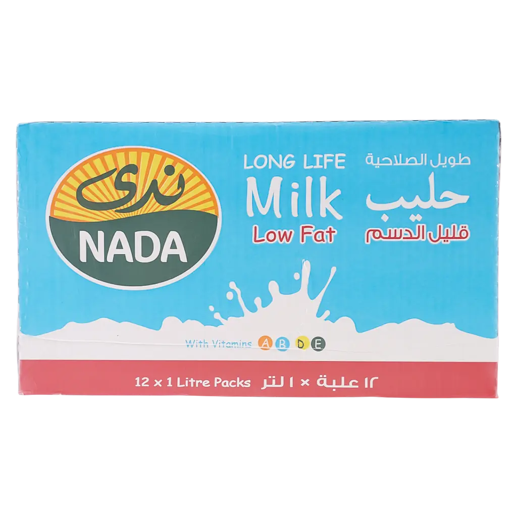 Nada Low Fat Milk 12 pcs 1 L - view 3