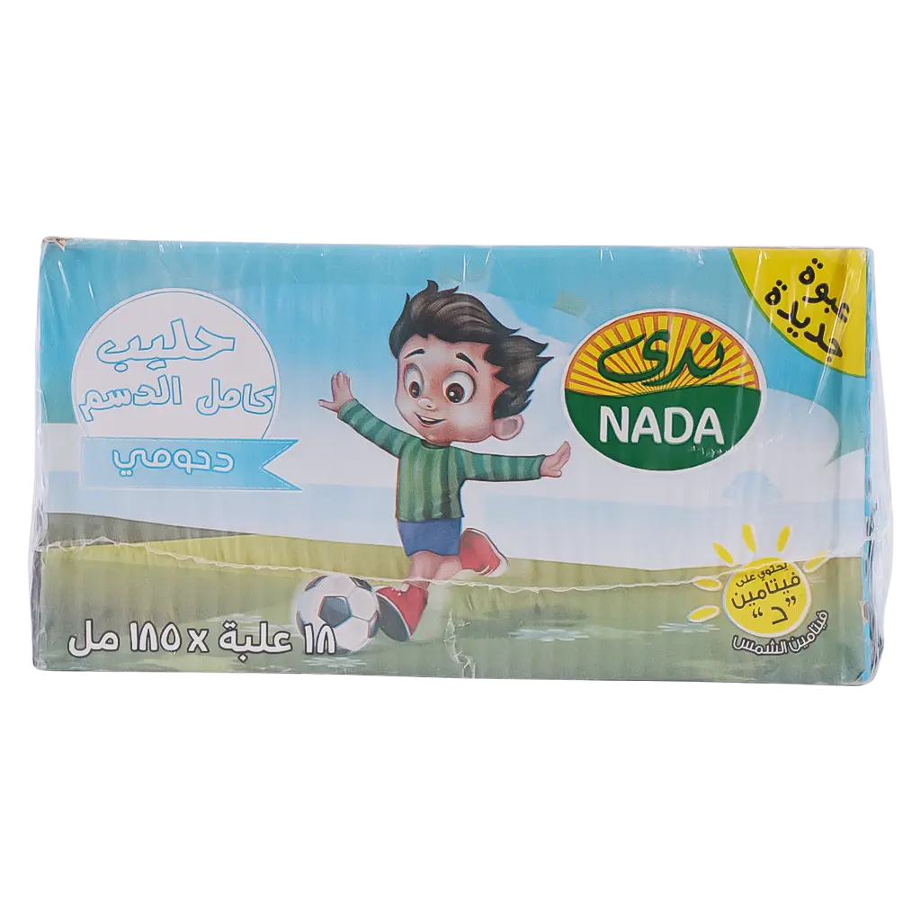 Nada Dahoomy Full Fat Milk 18 pcs 185 ml - view 2