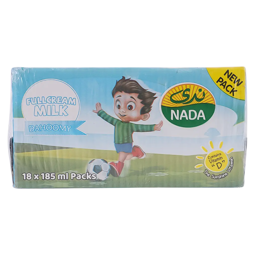 Nada Dahoomy Full Fat Milk 18 pcs 185 ml - view 3
