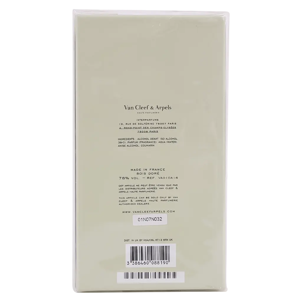 Van Cleef And Arpels Bois Dore Eau De Parfum 75 ml - view 4