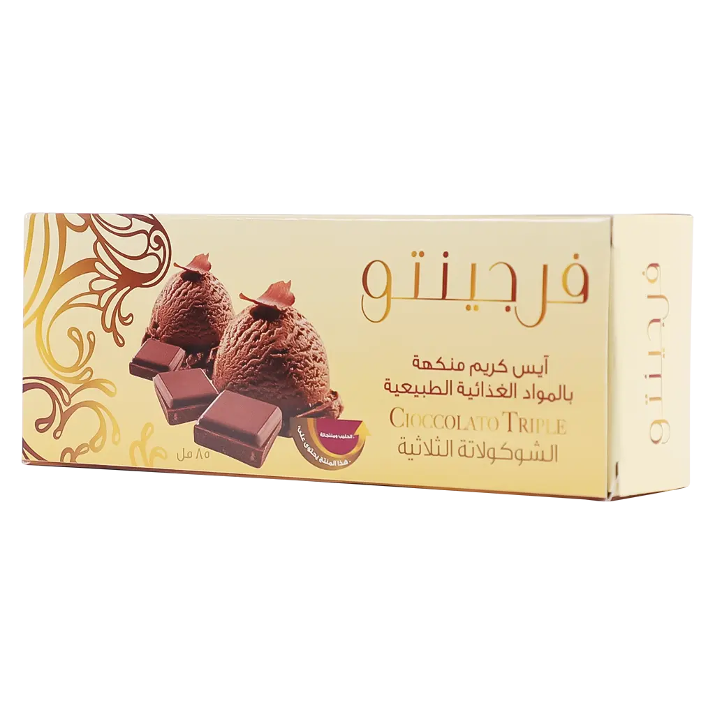 Fregento Ice Cream Stick Triple Chocolate 85 ml  - view 1