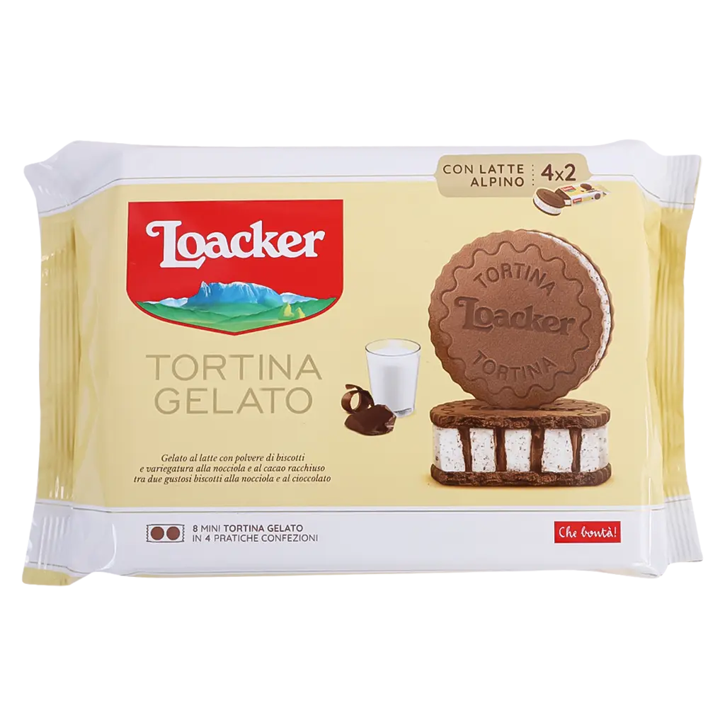 Loacker Ice Cream Sandwich 2 pcs 4 sachets 264 gm - view 1