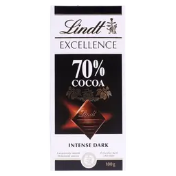 Lindt Excellence Dark 70% 100 gm