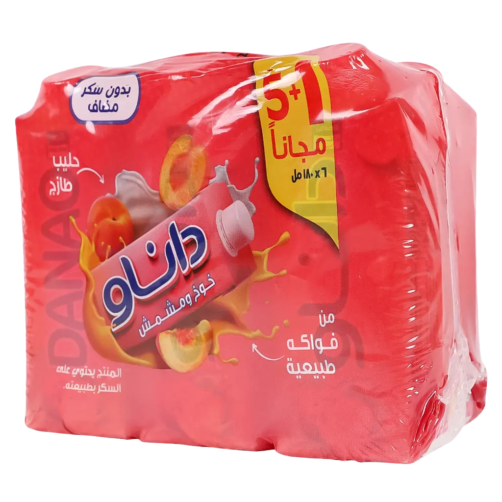 Danao Peach & Apricot Juice 6 pcs 180 ml - view 1