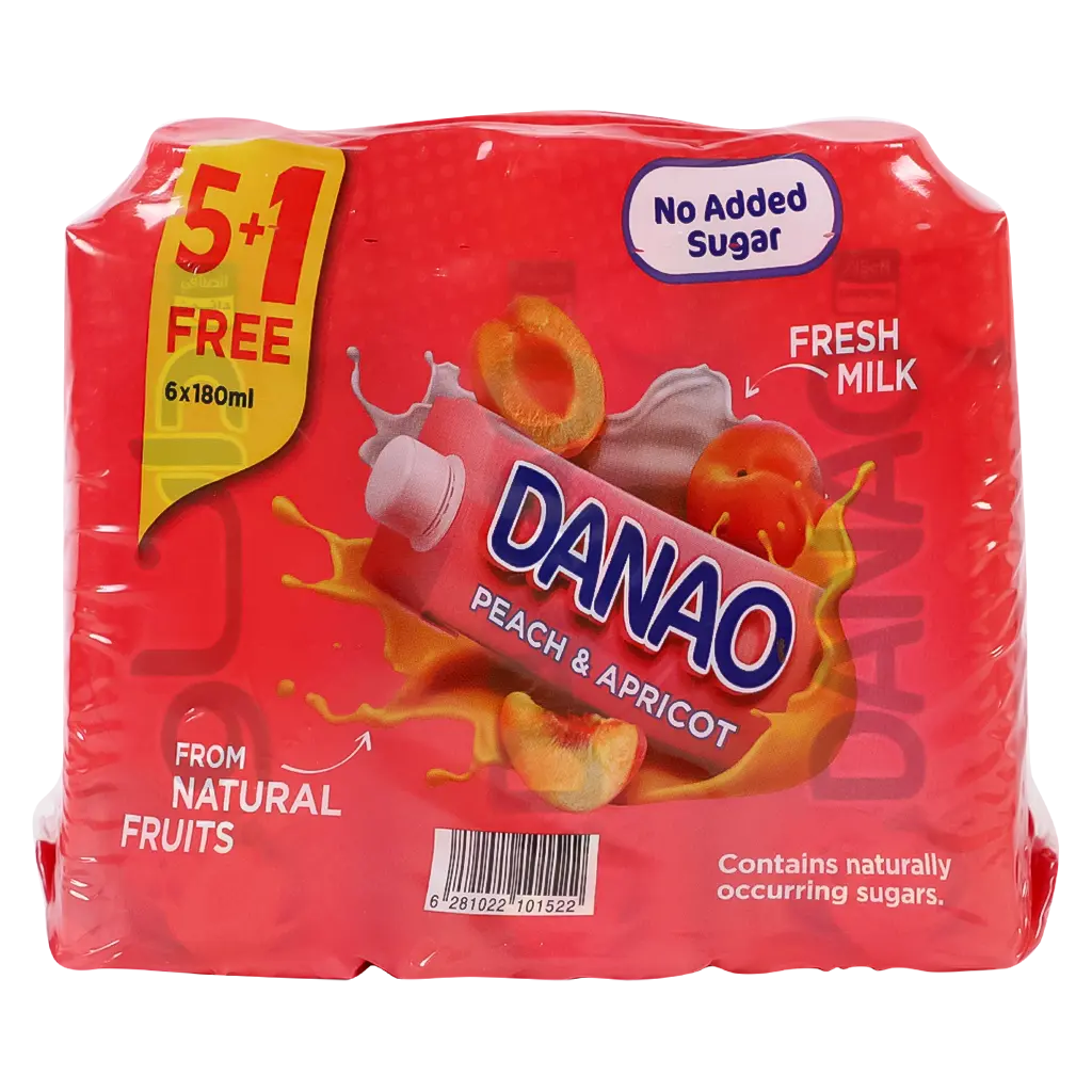 Danao Peach & Apricot Juice 6 pcs 180 ml - view 3