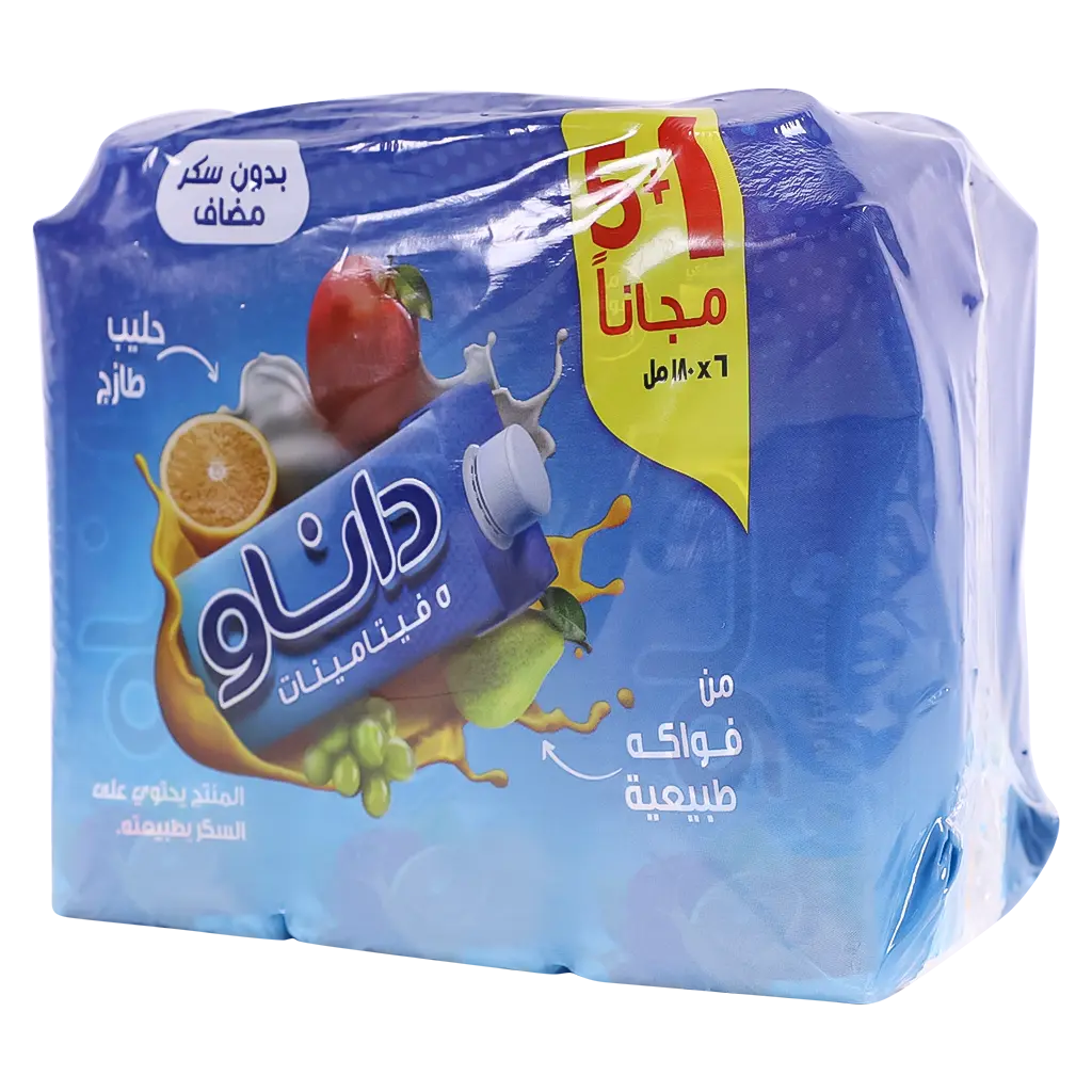 Danao 5 Vitamins Juice 6 pcs 180 ml - view 1
