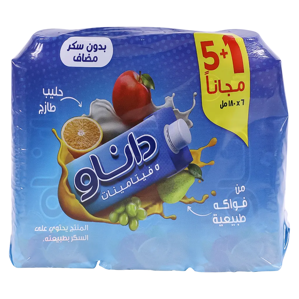 Danao 5 Vitamins Juice 6 pcs 180 ml - view 2