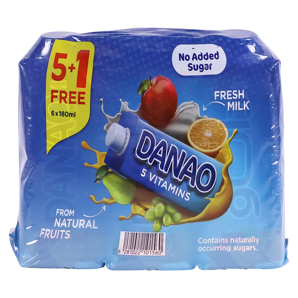 Danao 5 Vitamins Juice 6 pcs 180 ml - view 3