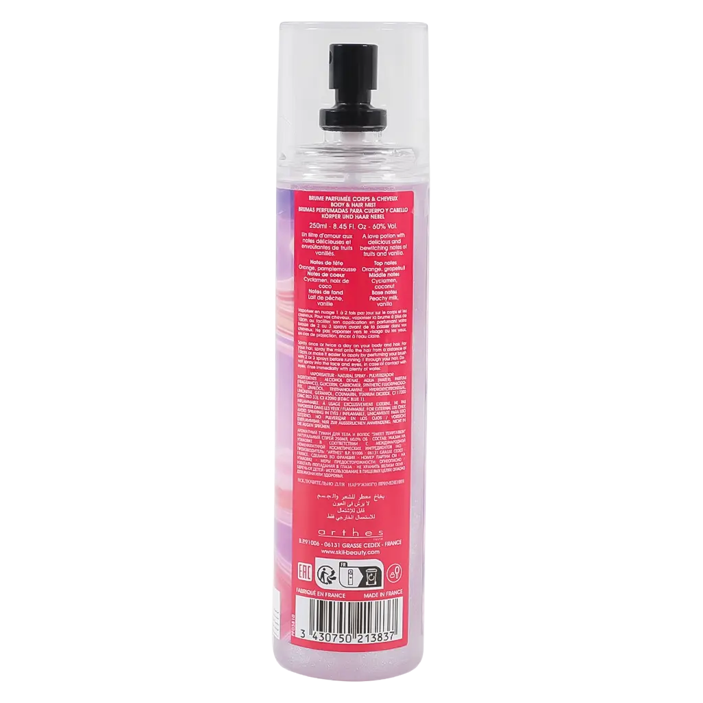 Skil Sweet Temptation Glitter Body And Hair Mist 250 ml - view 2