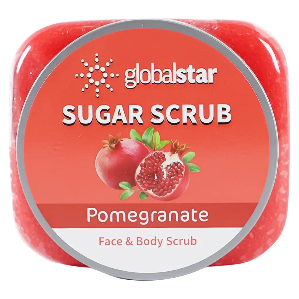 Global Star Pomegranate Face and Body Sugar Scrub 600 gm - view 4