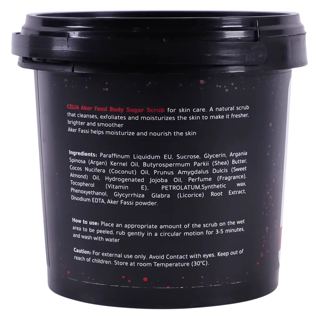 Celia Body Oil Sugar Scrub Aker Fassi 600 gm - view 3