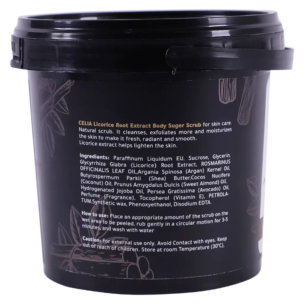 Celia Body Sugar Scrub Licorice Root Extract 600 gm - view 3