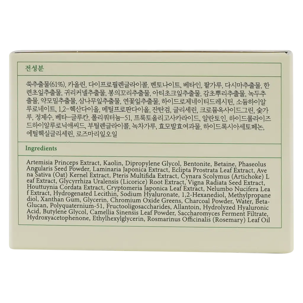 AXIS-Y Cleansing  Mugwort Pore Clarifying Wash Off Pack 100 ml - view 4