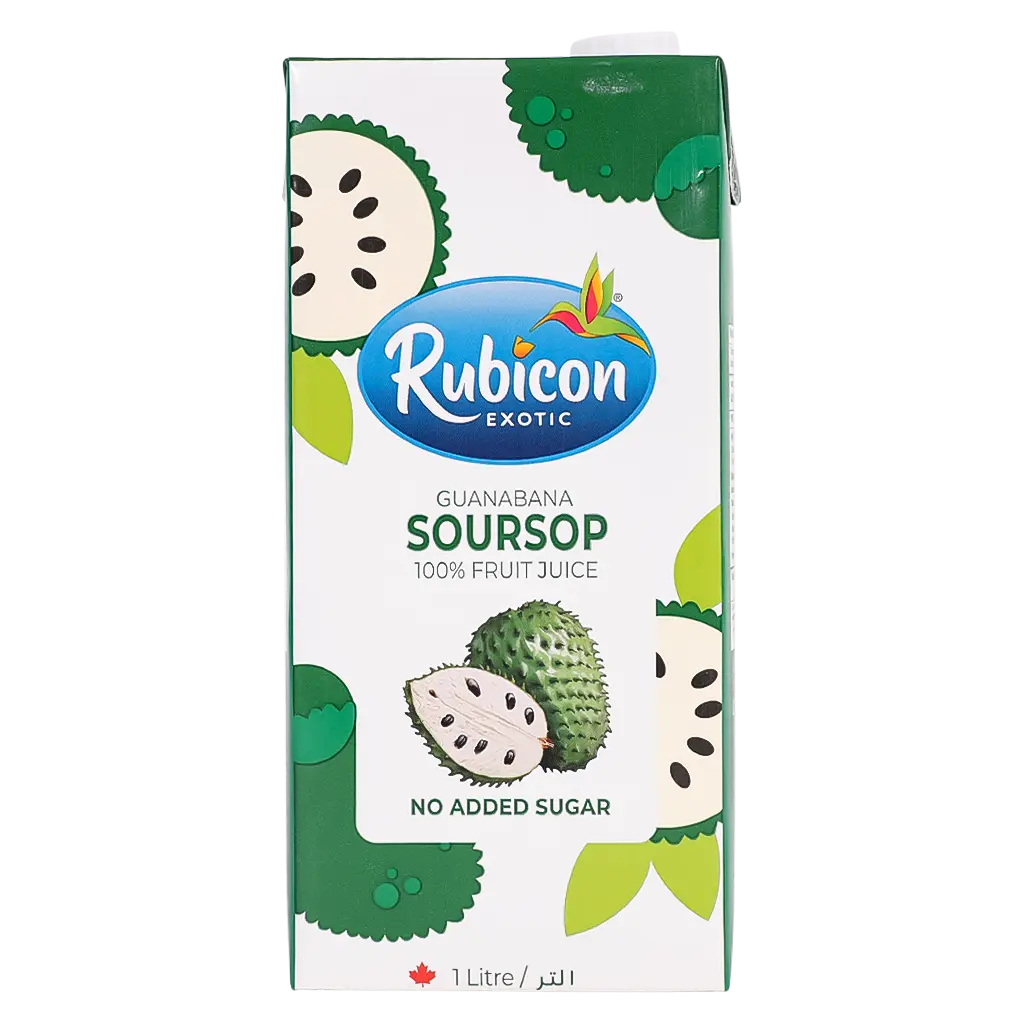 Rubicon Soursop Sugar Free Drink 1 L - view 2