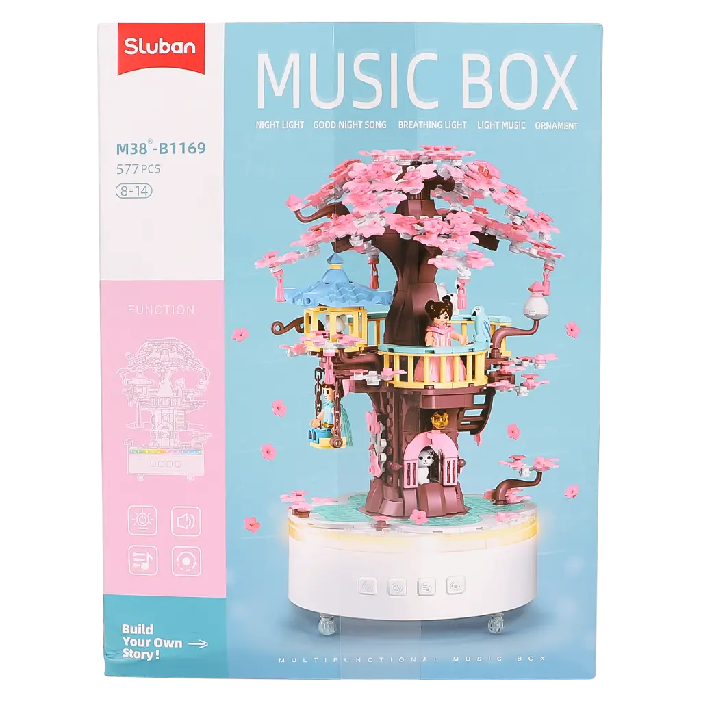 Sluban Music Box Tree House 577 pcs - view 2
