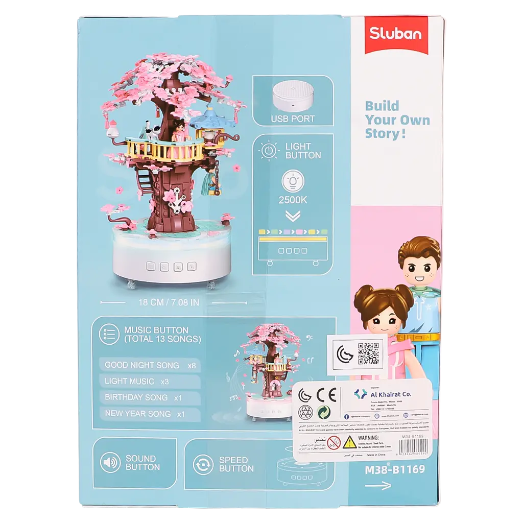 Sluban Music Box Tree House 577 pcs - view 3