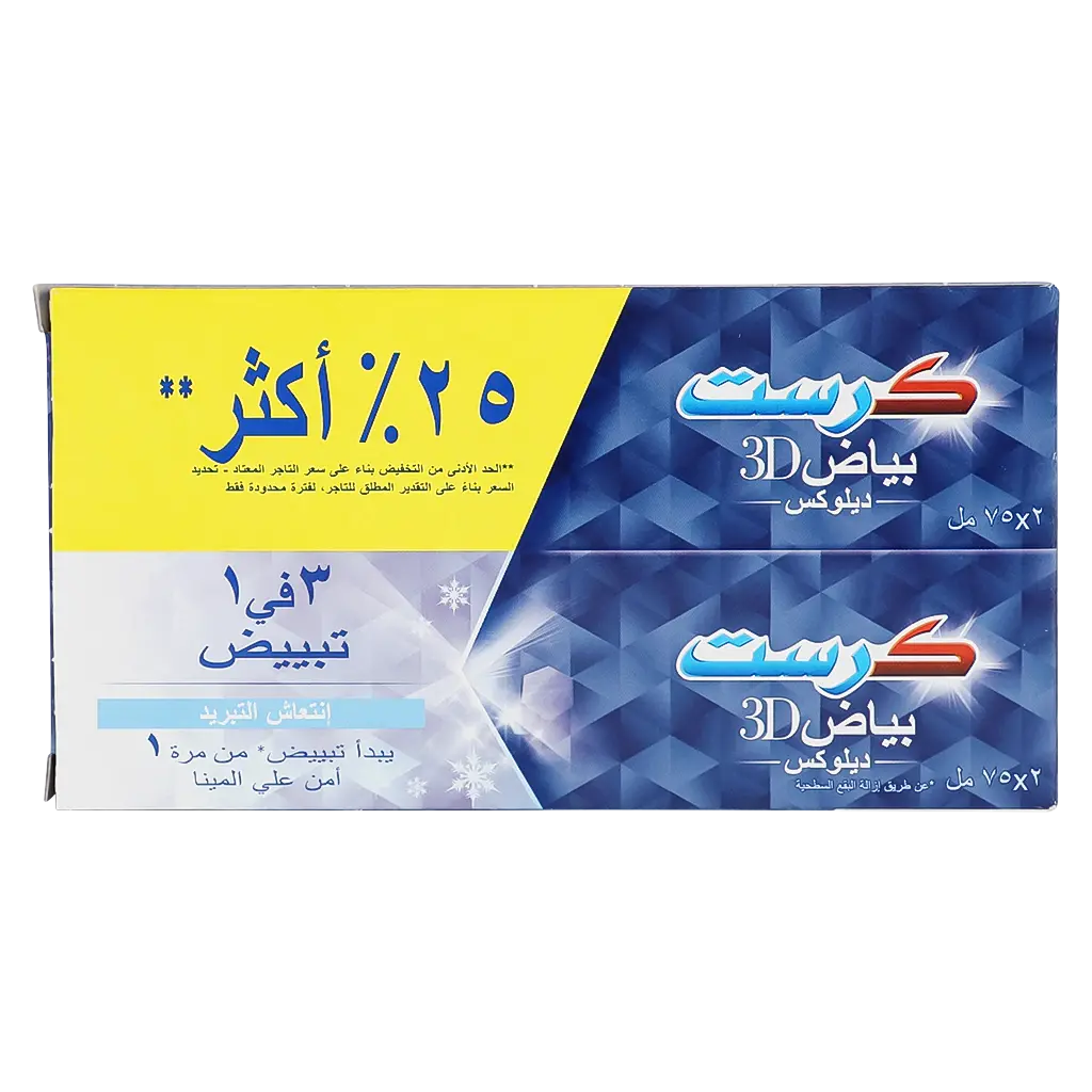 Crest  3Dw Luxe Arct Frsh Duo 2*75 ml - view 2