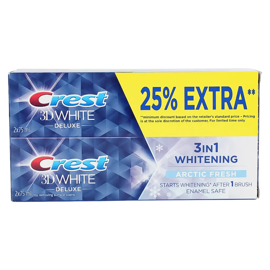 Crest  3Dw Luxe Arct Frsh Duo 2*75 ml - view 3