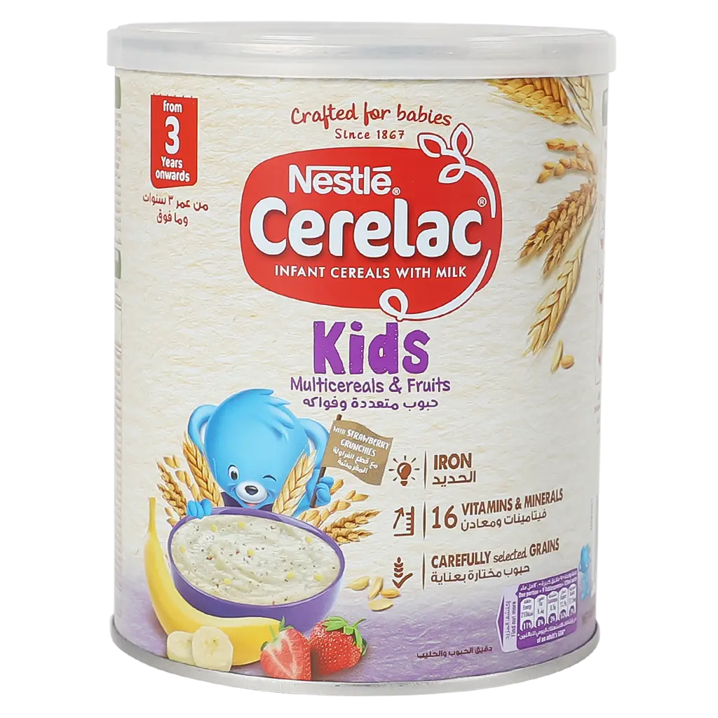 Cerelac Kids 3+ Multicereals and Fruits 400gm - view 1