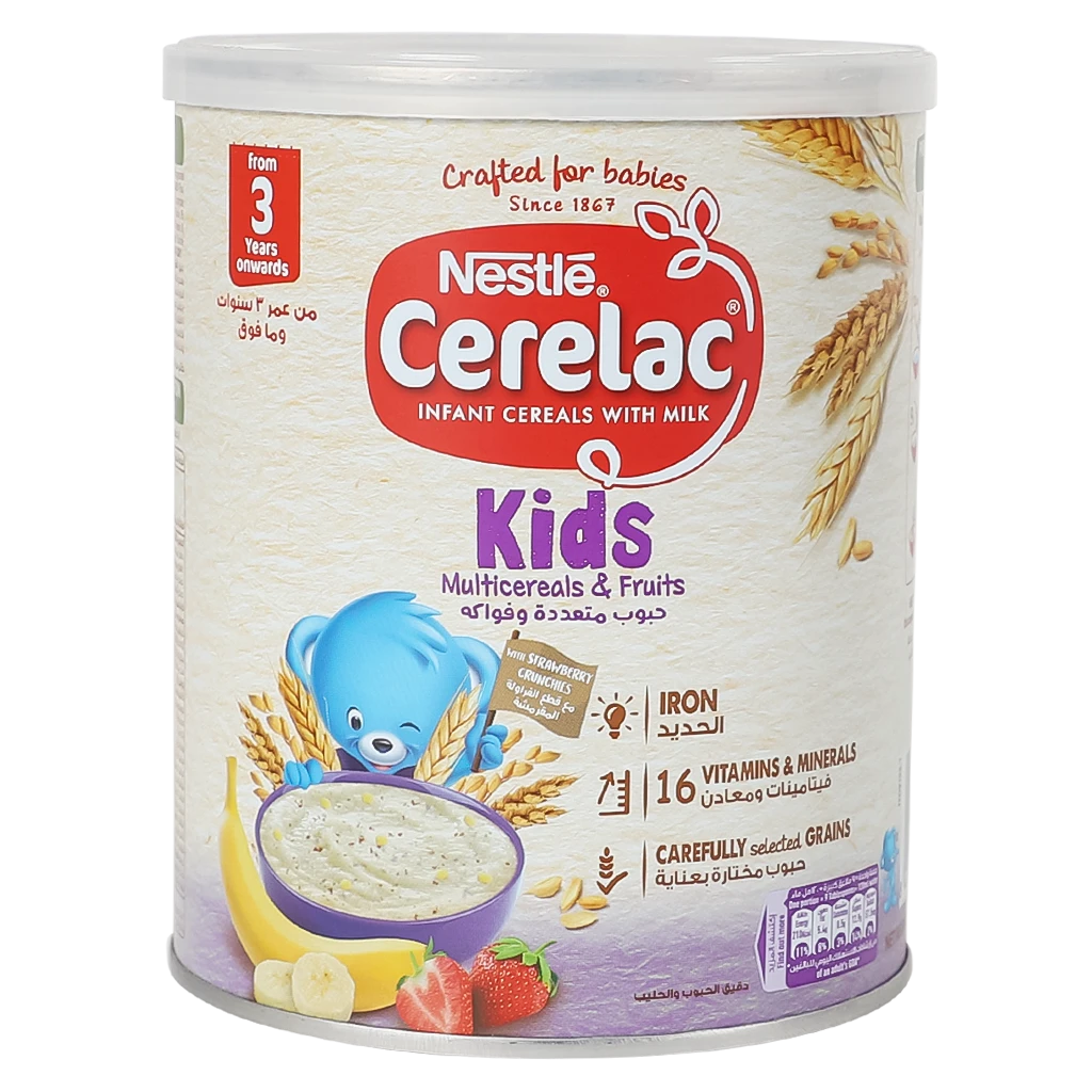 Cerelac Kids 3+ Multicereals and Fruits 400gm