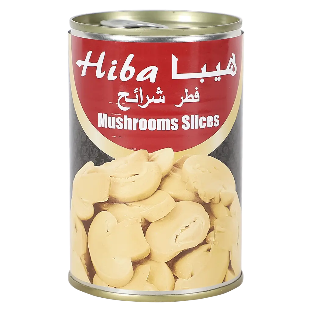 Hiba Mushroom Canned Slices 357 gm - view 1