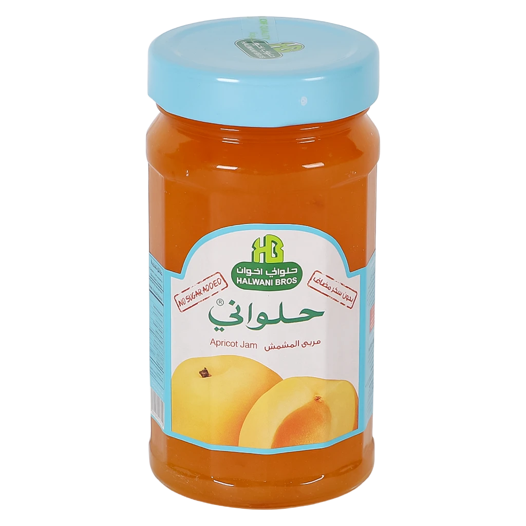 Halwani Suger Free Apricot Jam 400 gm
