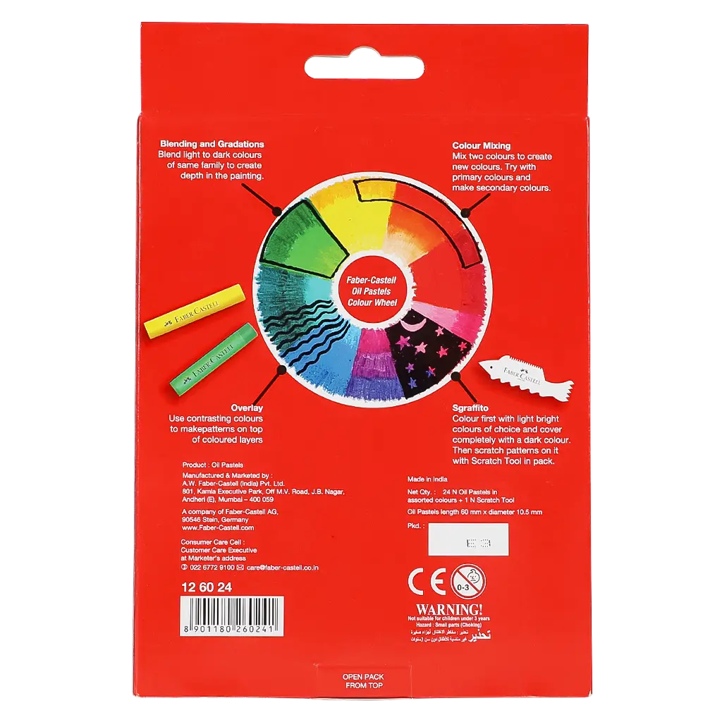 Faber Castell Oil Pastel 24 Colors - view 2