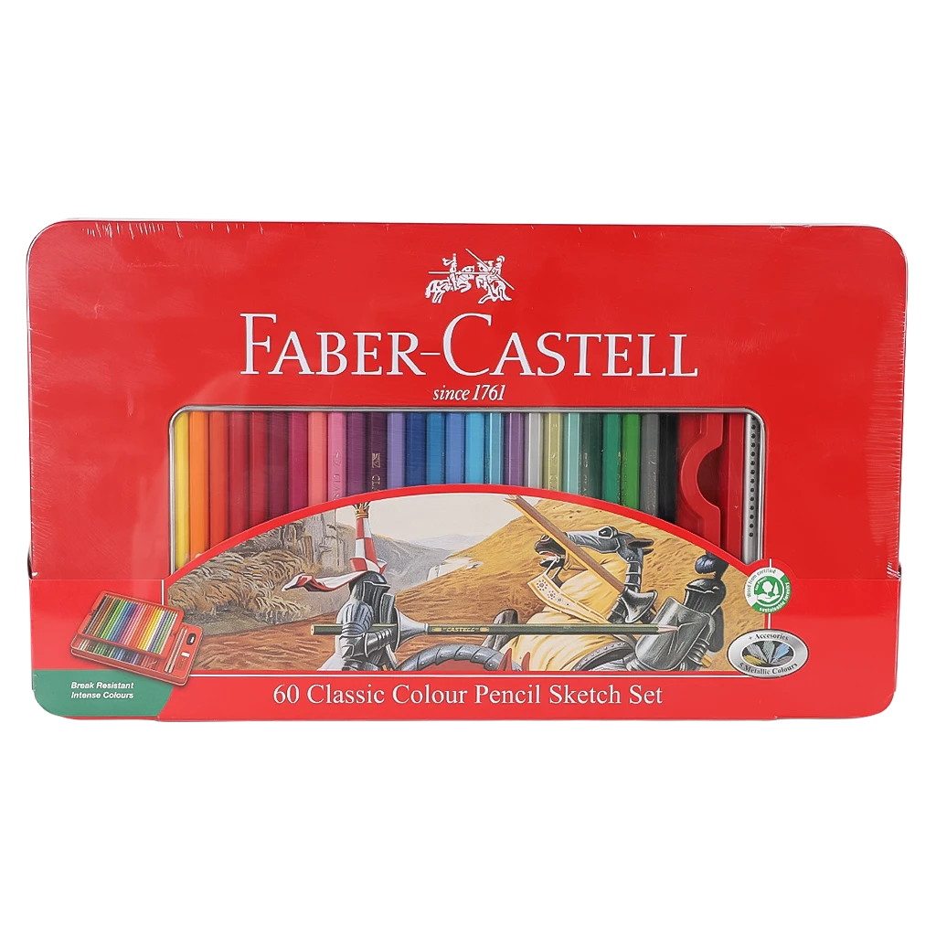Faber Castell Pencils Color Classic 60 Colors