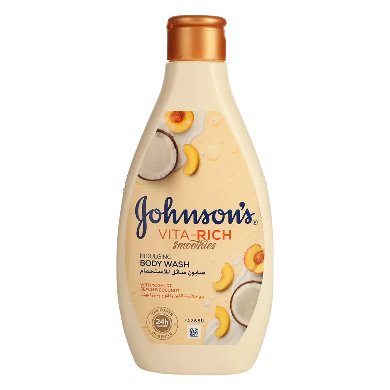 Johnson Body Wash Yoghurt Peach Coconut 250 ml - view 1