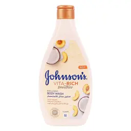 Johnson's Body Wash Vita Rich Smoothies With Yoghurt Peach & Coconut  400 ml