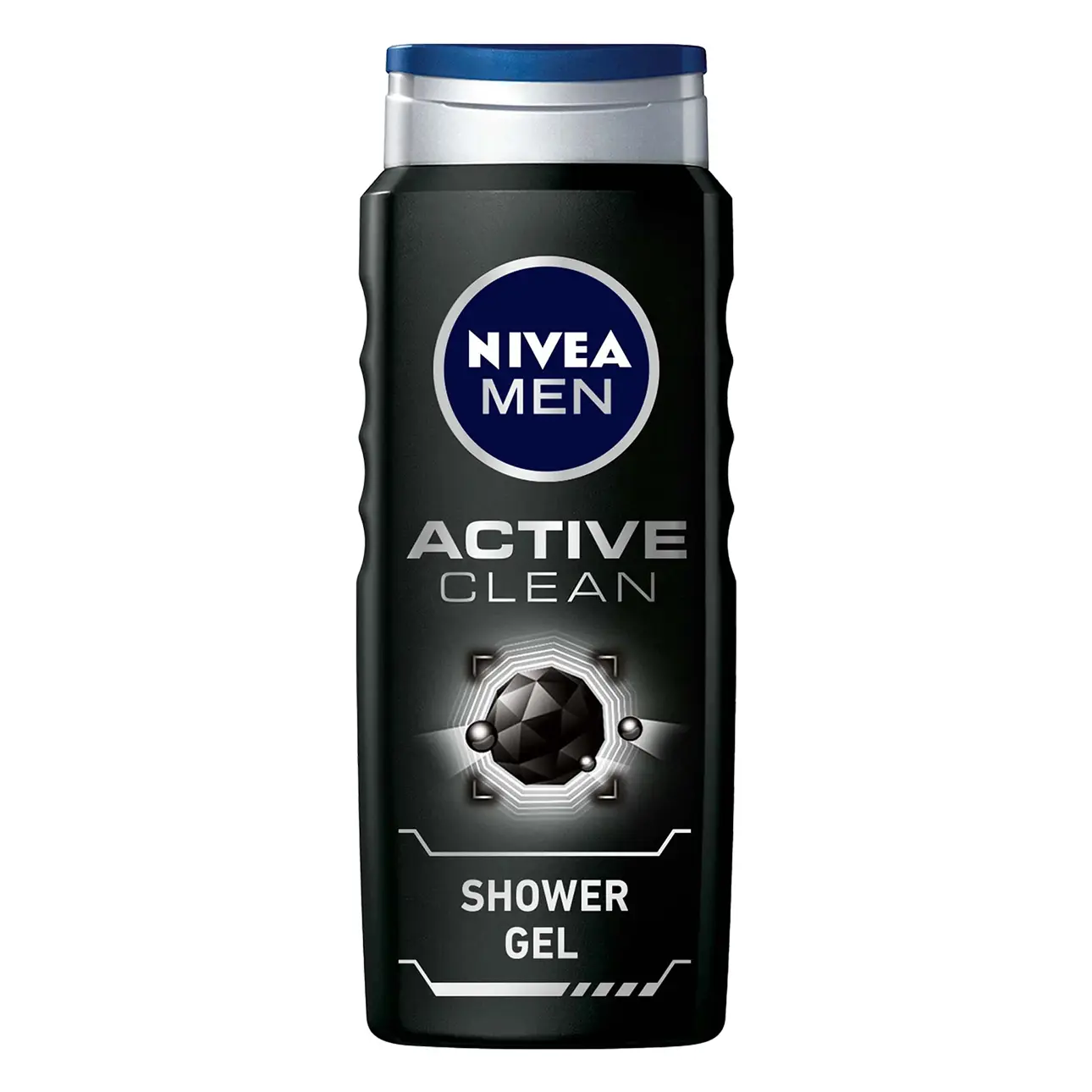 Nivea 3 in 1 Shower Gel Body Wash Active Clean 500 ml - view 1