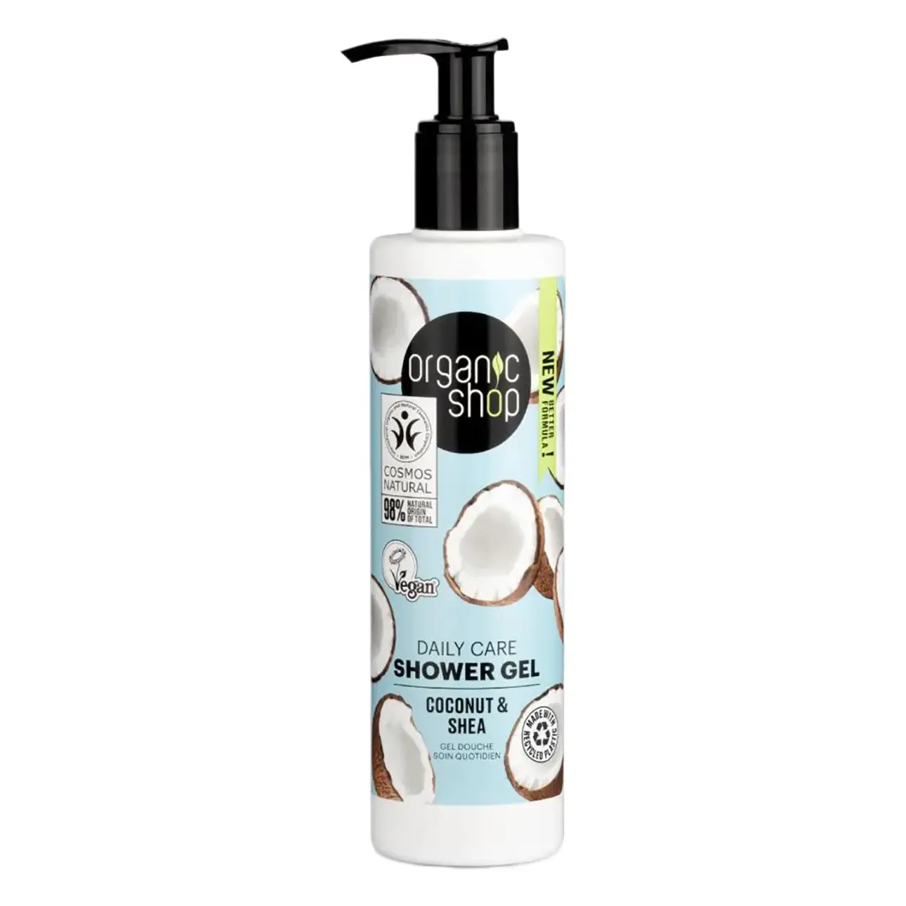Organic Shop Daily Care Shower Gel Coconut And Shea 280 ml - view 1