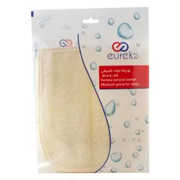 Eureka natural loofah medium glove for body 