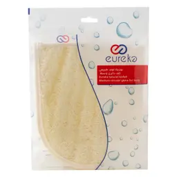 Eureka natural loofah medium circular glove for body  