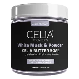 Celia Butter Soap White Musk & Powder 500ml