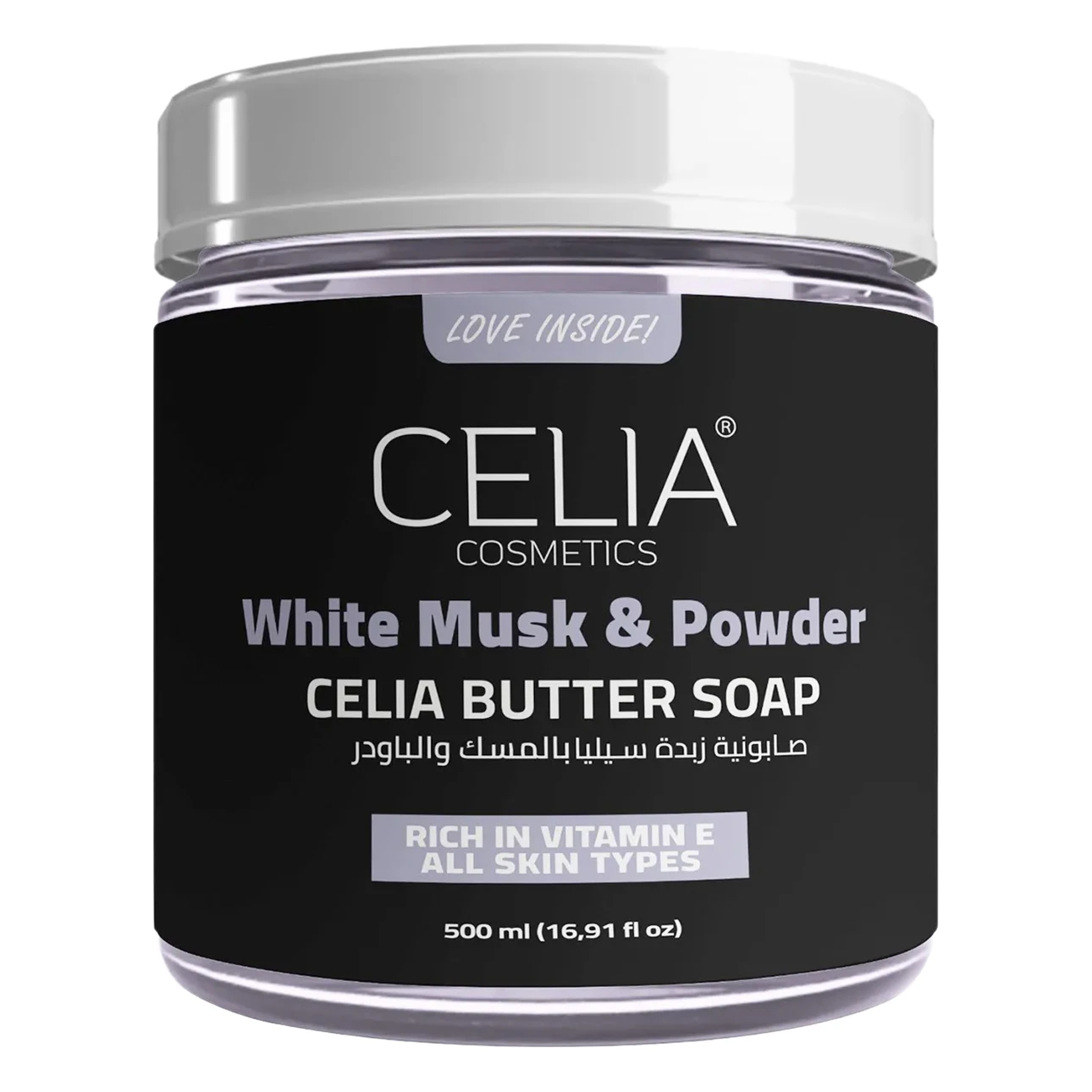 Celia Butter Soap White Musk & Powder 500ml