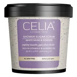 Celia Foaming Body Scrub  Sugar White Musk and Powder 600 gm