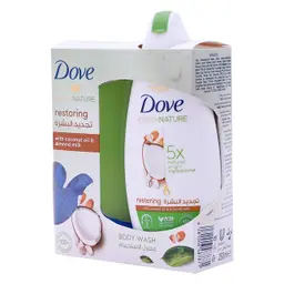 Dove Care Body Wash With renew blend technology Coconut and Almond 250 ml