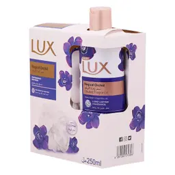 Lux Shower Gel Magical Orchid With puff 250 ml