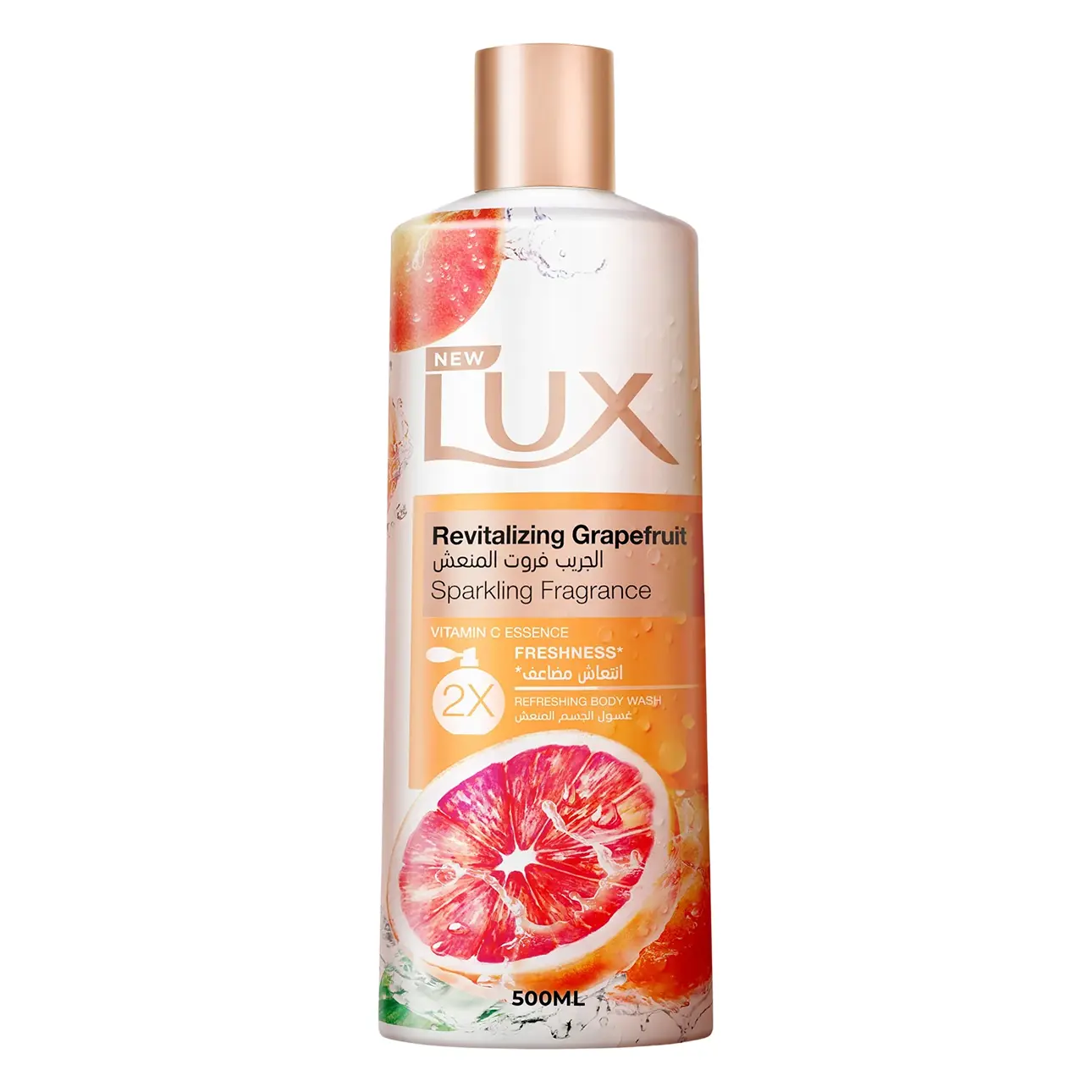 Lux Body Wash Healthy Glow Grape Fruit Fragrance 500ML - view 1