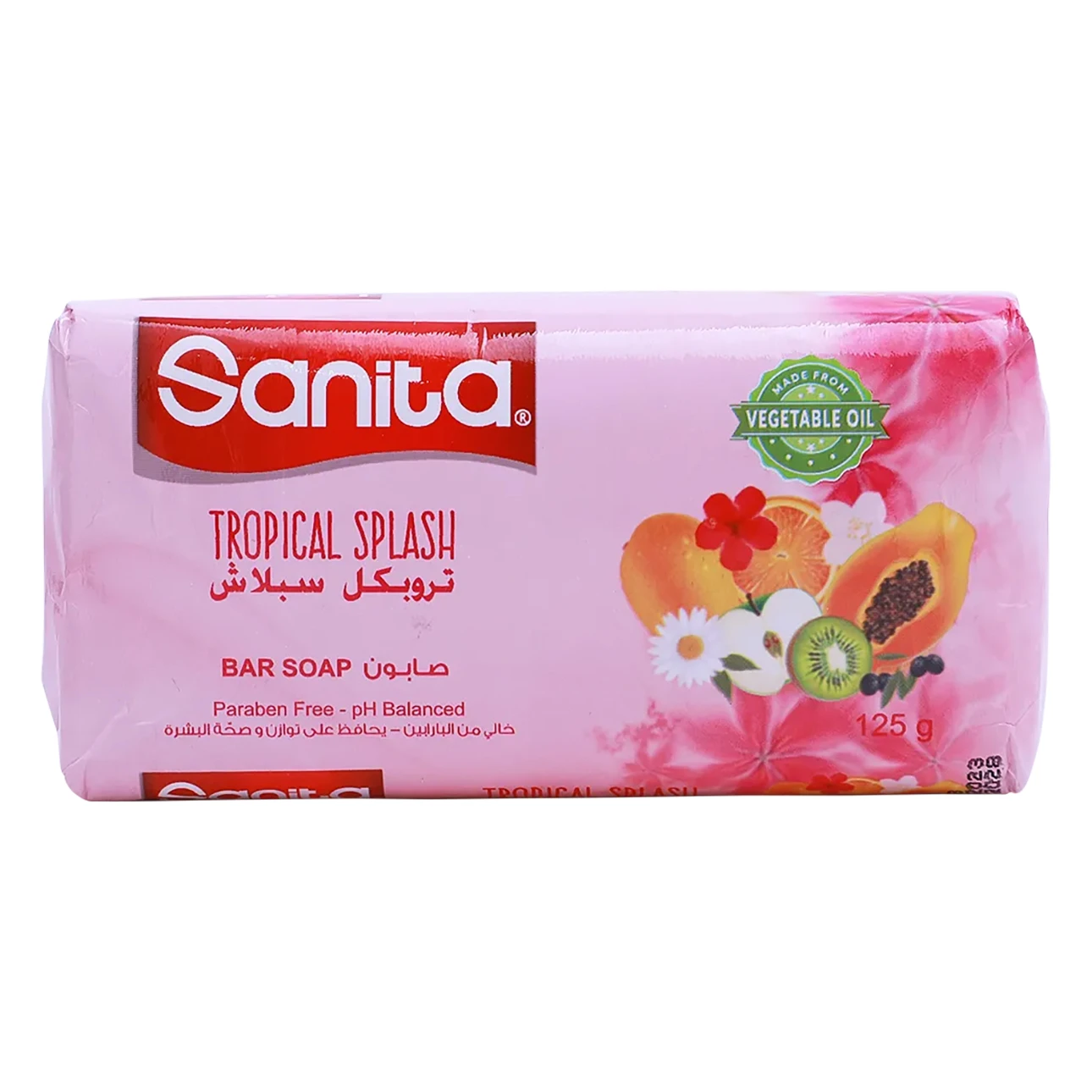Sanita Bar Soap Tropical Splash 125 gm