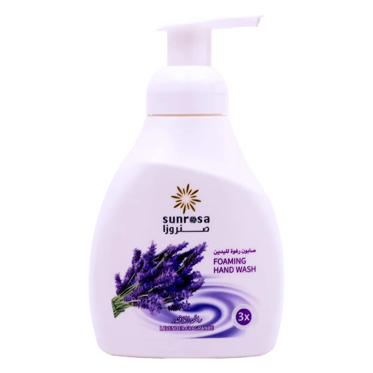 Sunrosa Foaming Hand Soap Lavender Perfume 500 ml