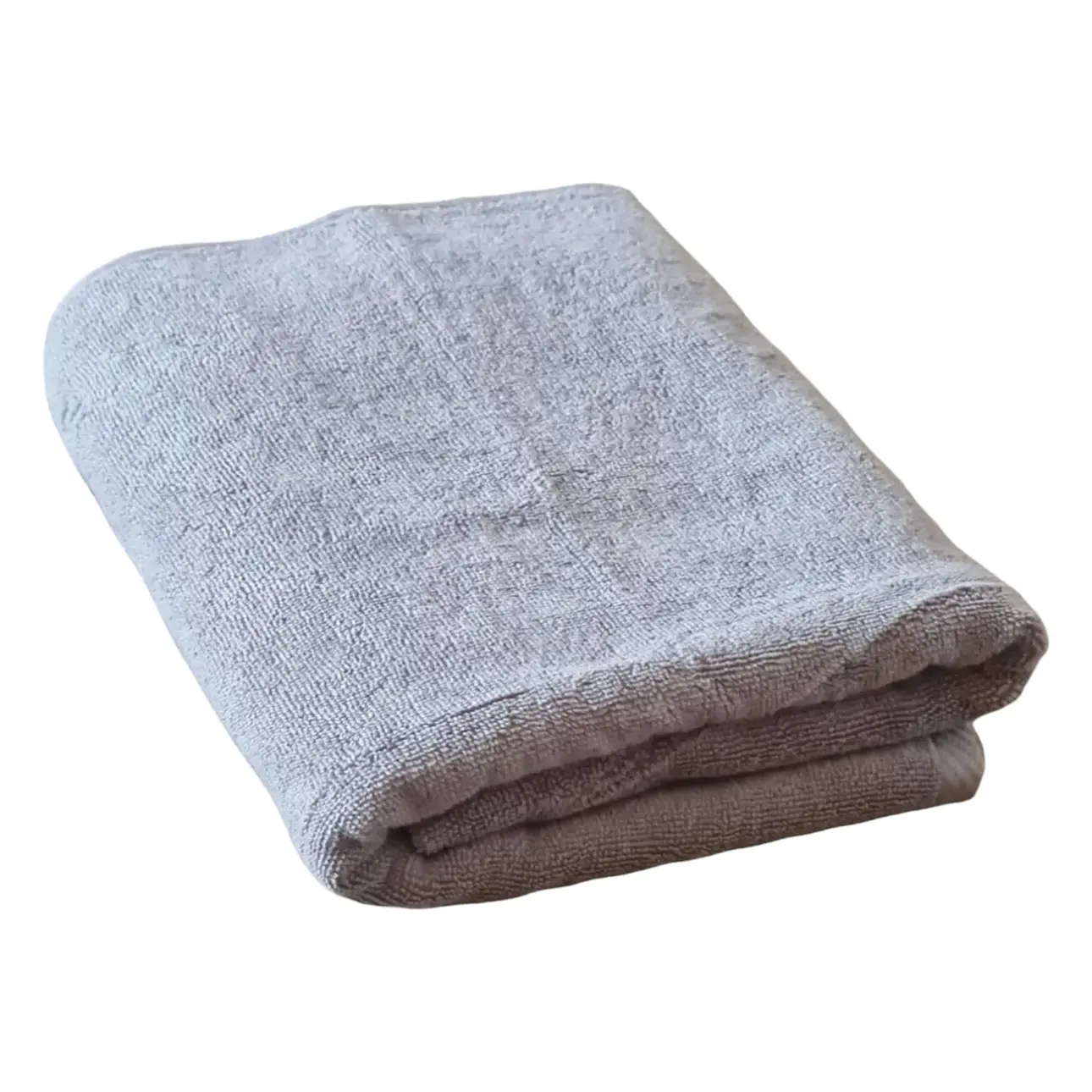Bath Towel Gray Color Cotton 140*70 cm - view 2