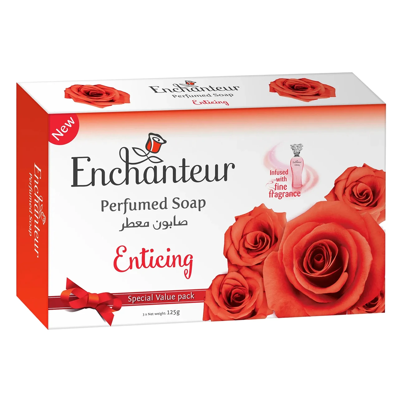 Enchanteur Enticing Soap 3 pcs 125 gm